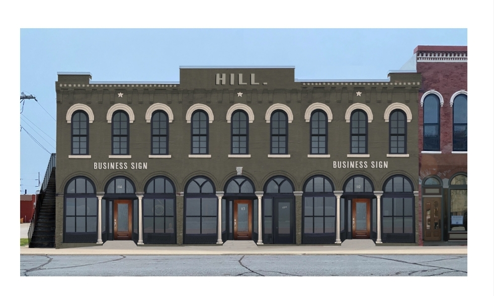 Concept for Proposed Exterior of the Hill Block