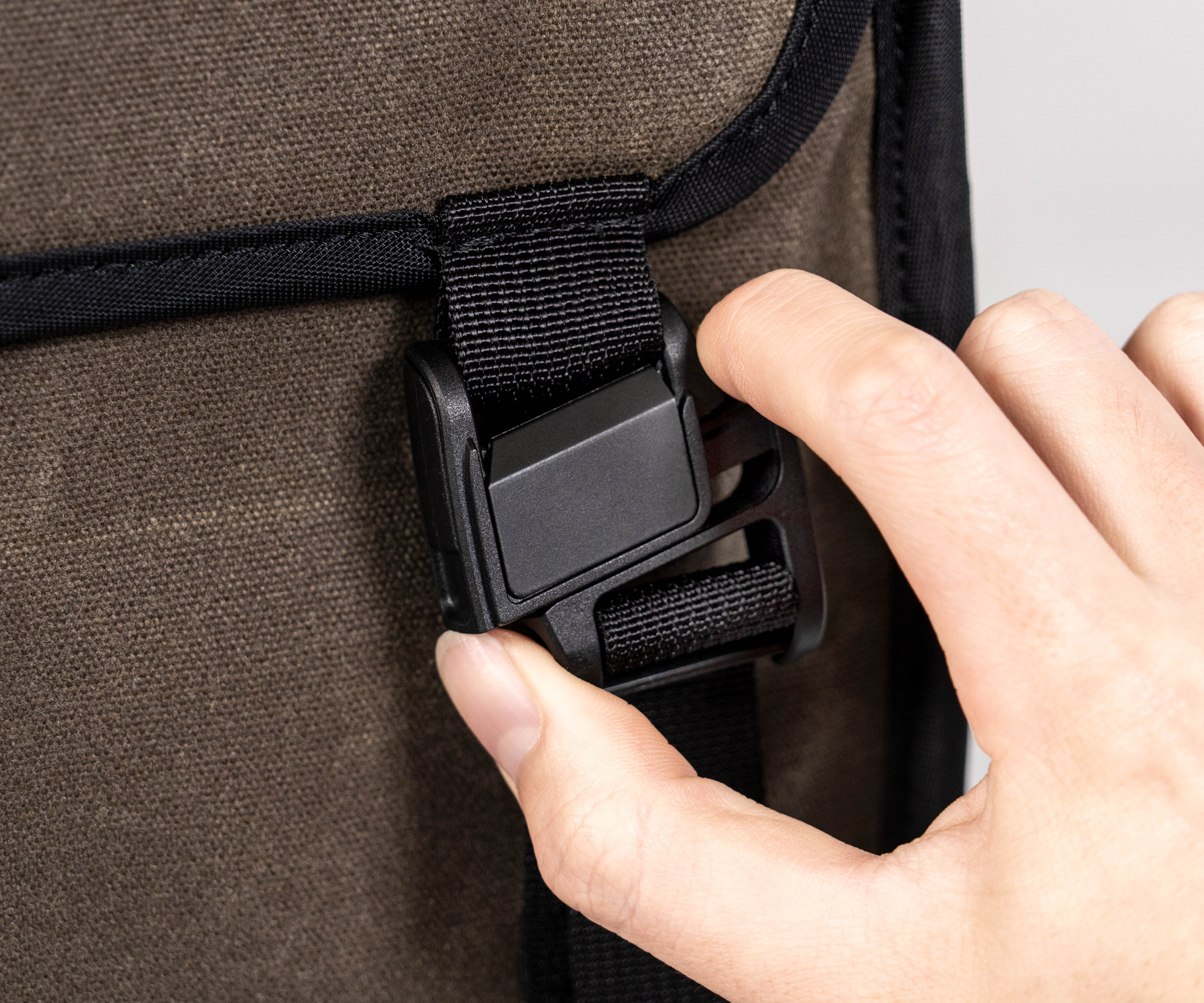 Tuck Backpack Magnetic Buckle Closures