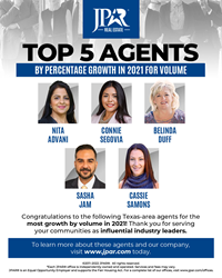 Thumb image for JPAR - Real Estate Announces Top 5 Agents by Growth in Sales Volume and Transactions