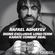 Olympic Star Rafael Aghayev Signs Exclusive Long-Term Agreement With Karate Combat