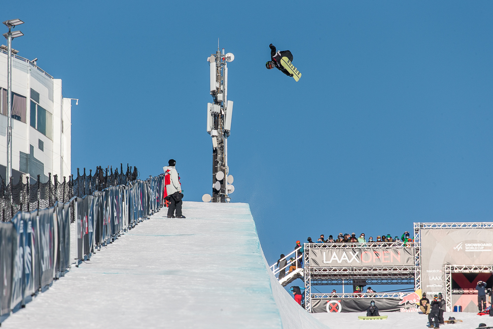 Monster Energy's Ayumu Hirano Wins Men’s Snowboard Halfpipe Final, and Earns 2021/22 FIS Crystal Globe Trophy in Men’s Snowboard Halfpipe at Laax Open in Switzerland