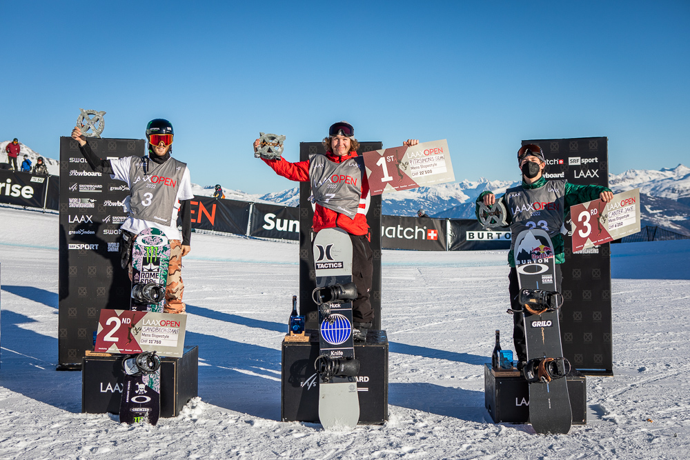 Monster Energy's Norwegian Style Icon Ståle Sandbech Claims Second Place in Men’s Snowboard Slopestyle at Laax Open 2022 in Switzerland