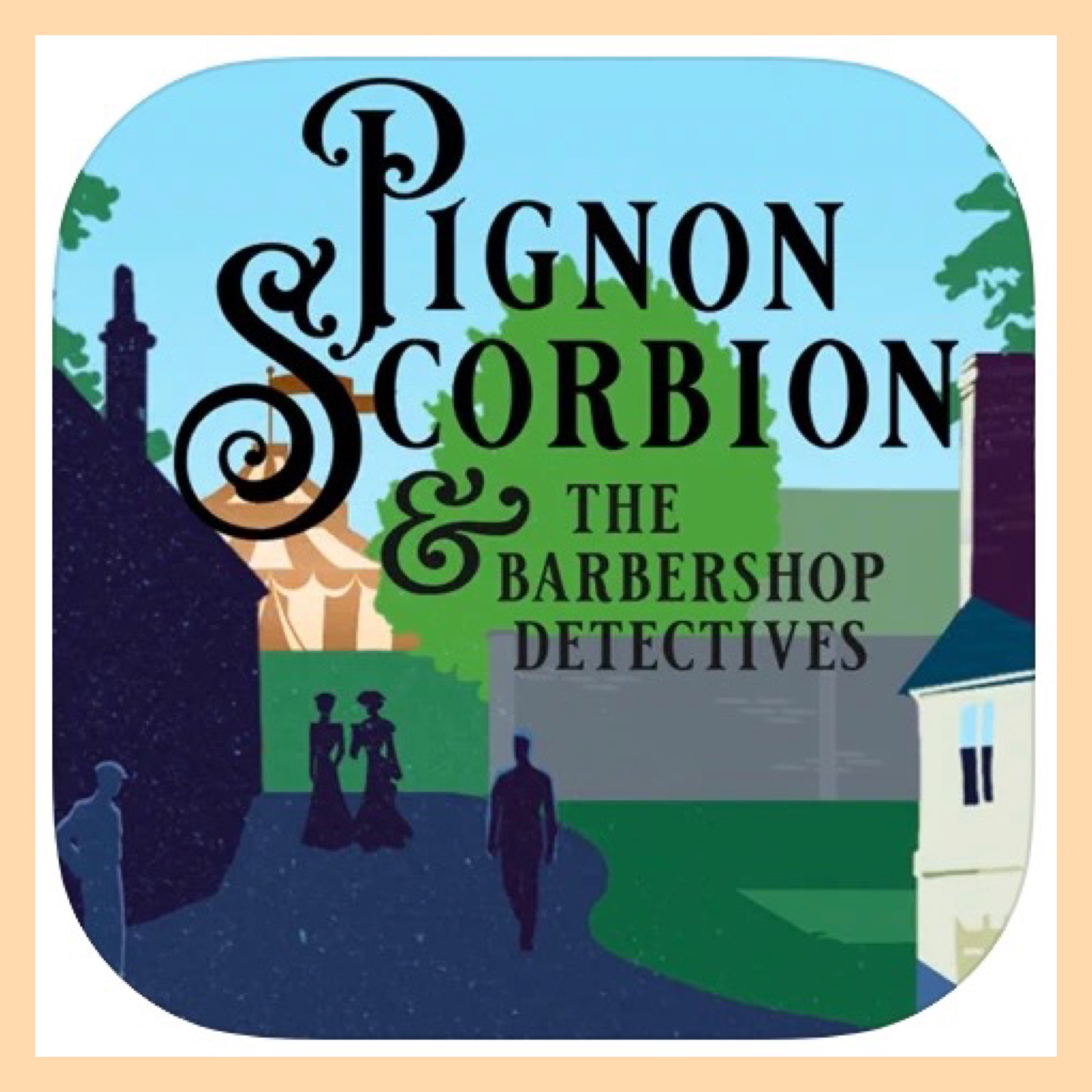 The Pignon Scorbion hidden-objects game app is based on this whodunit book by Rick Bleiweiss, and is free in both the Apple and Google Play App Stores.