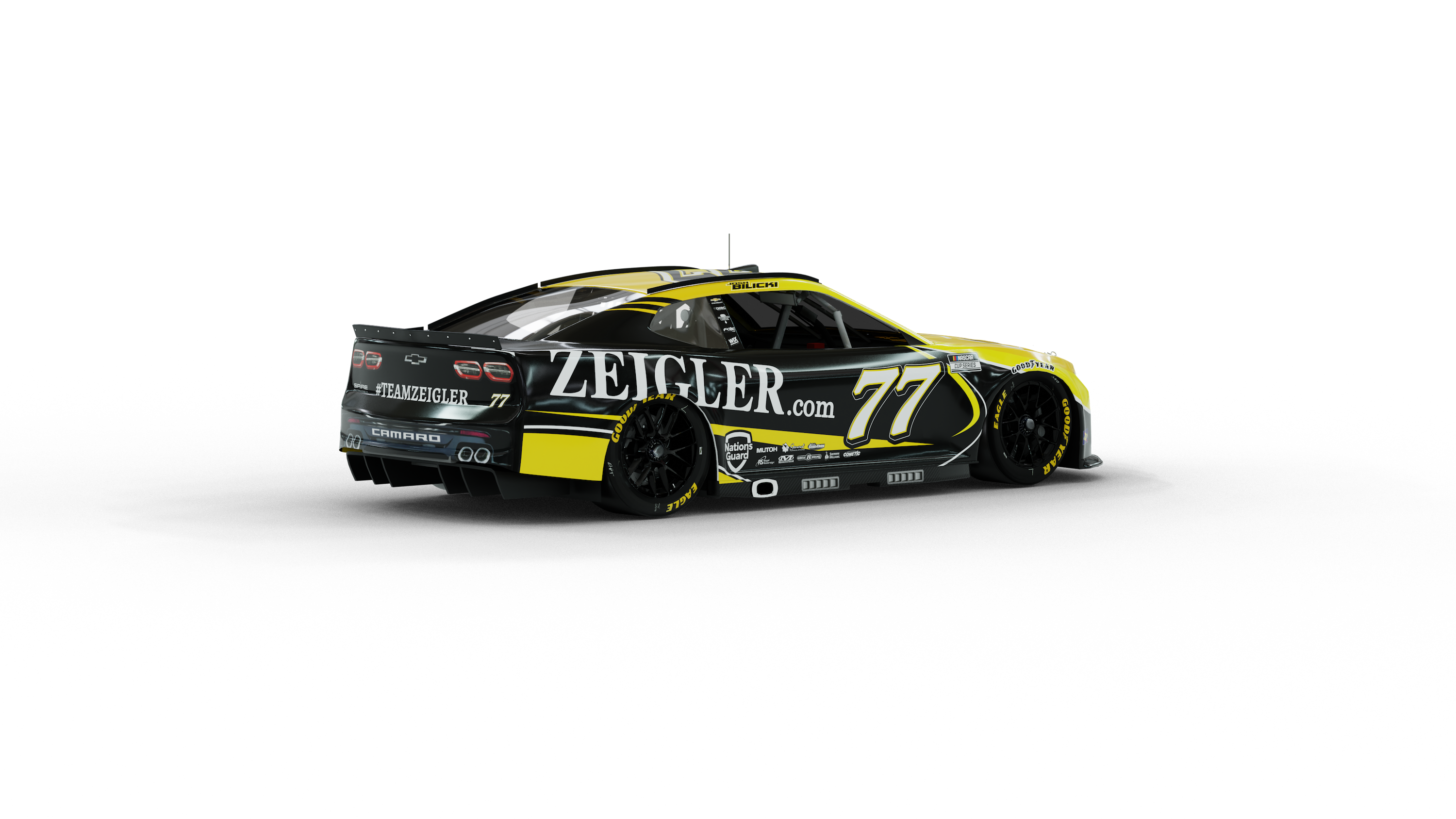 Josh Bilicki’s Zeigler-sponsored No. 77 for Spire Motorsports #TEAMZEIGLER