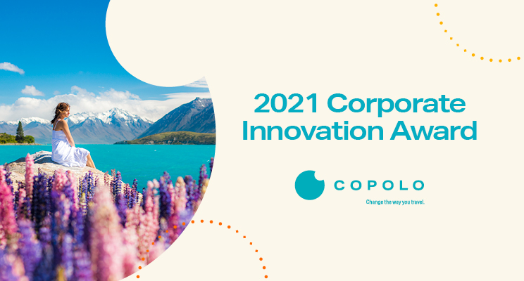 Copolo awarded the 2021 Travel & Hospitality Corporate Innovation Award