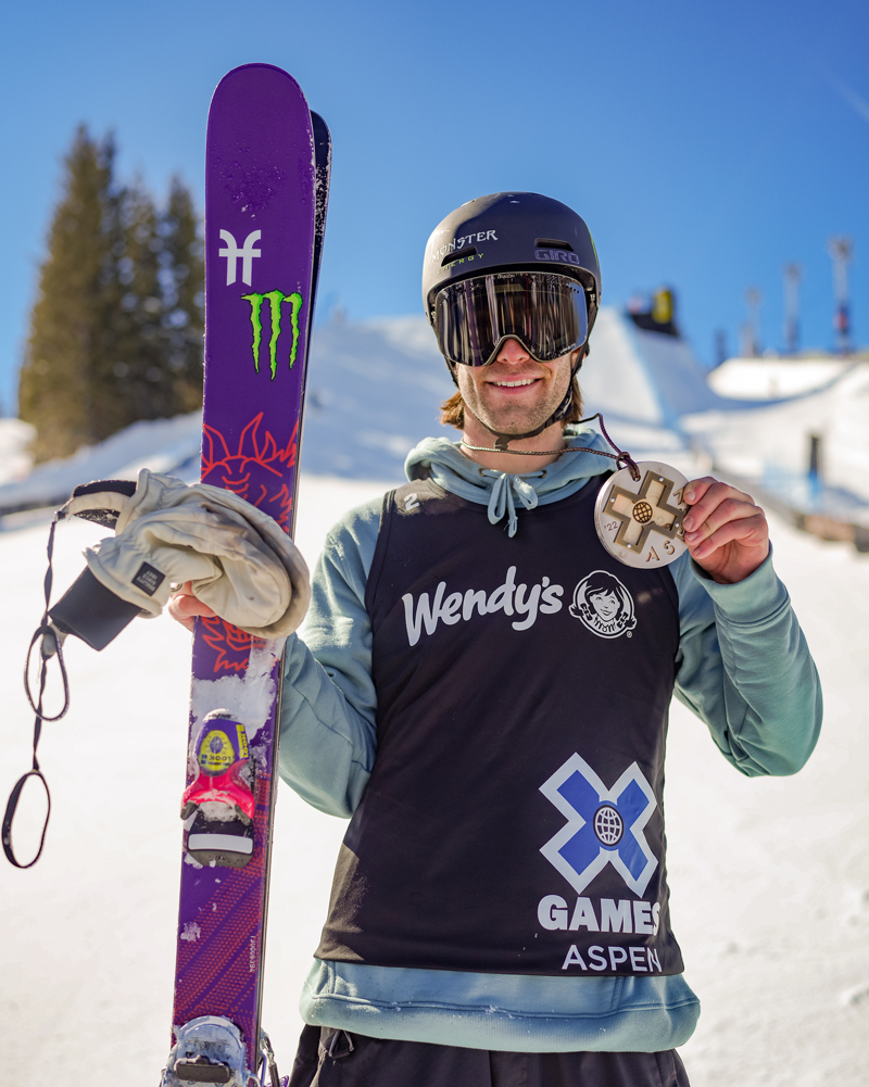 Monster Energy's Alex Hall Takes Bronze in Ski Slopestyle at X Games Aspen 2022