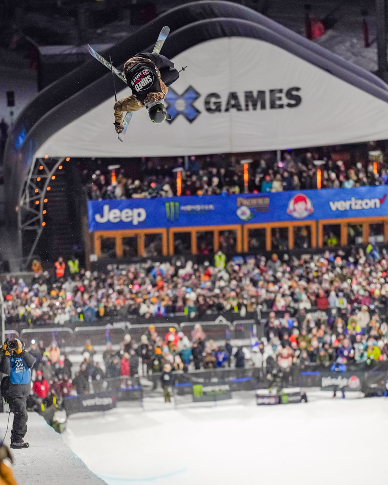 Monster Energy's David Wise Takes Bronze in Ski SuperPipe at X Games Aspen 2022