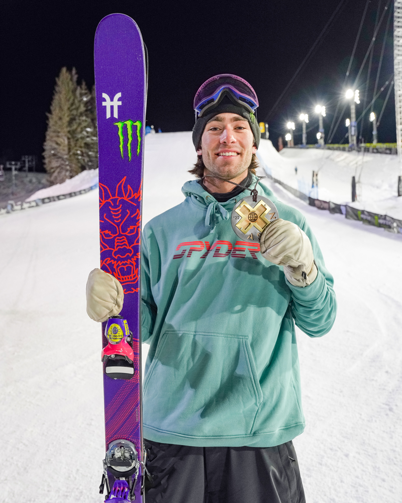 Monster Energy's Alex Hall Wins Men’s Ski Big Air Final with Never-Been-Done 2160-Degree Aerial and Makes History as First Male Winter Sports Athlete to Earn Medals in Three Events at Same X Games