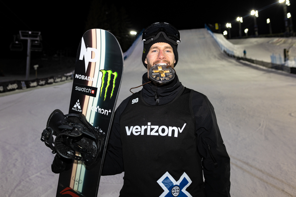 Monster Energy's Max Parrot Takes Silver in Men's Snowboard Big Air at X Games Aspen 2022