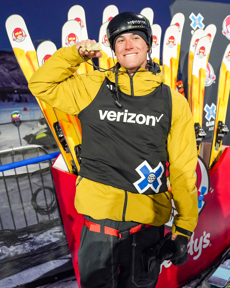 Monster Energy's Quinn Wolferman Takes Gold in Ski Knuckle Huck at X Games Aspen 2022