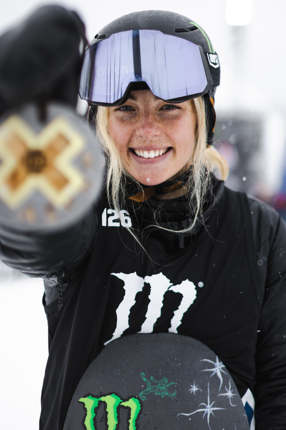 Monster Energy's Zoi Sadowski-Synnott Wins Gold in Women's Snowboard Slopestyle and Women's Snowboard Big Air at X Games Aspen 2022