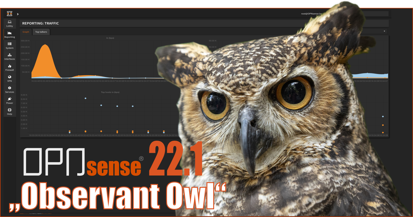 OPNsense® 22.1 "Observant Owl"