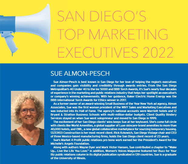 SD METRO No. 1 Vol. XXXVII Susan Almon-Pesch Profile