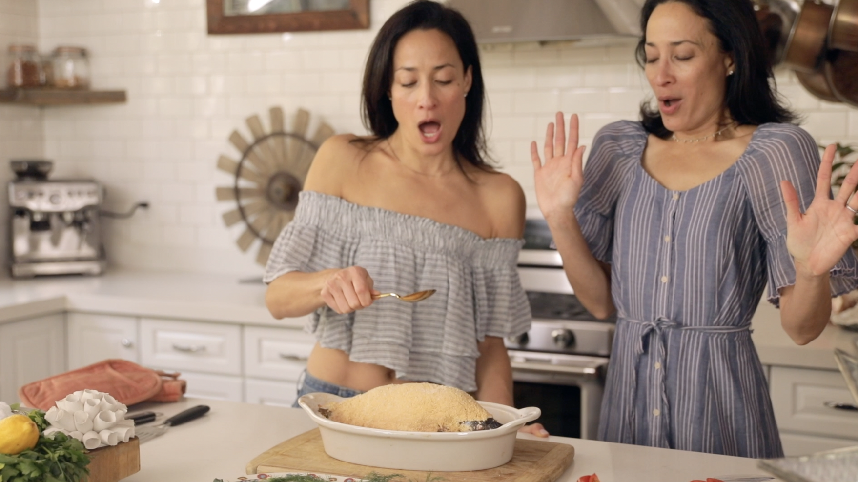 Each episode the twins whip up a tasty recipe chock full of flavor and life lessons.