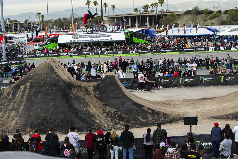 Monster Energy’s Andy Buckworth Takes First Place in BMX Best Trick and Clinches Second Place in BMX Dirt at The Monster Energy BMX Triple Challenge 2022 in Anaheim, California