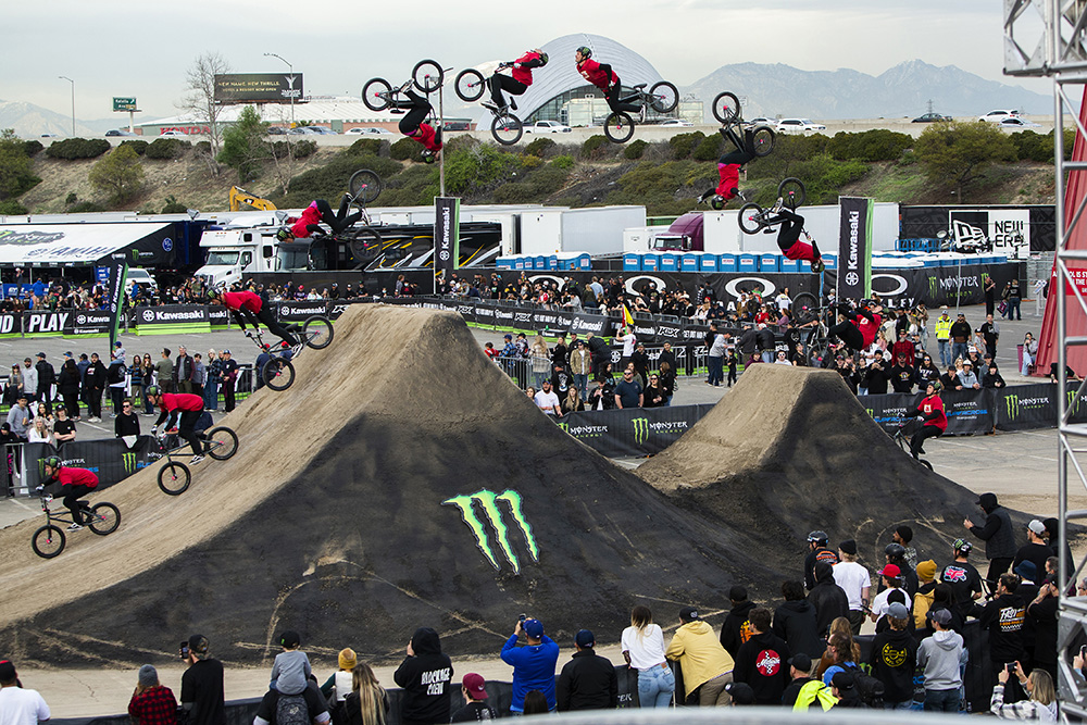 Monster Energy’s Andy Buckworth Takes First Place in BMX Best Trick and Clinches Second Place in BMX Dirt at The Monster Energy BMX Triple Challenge 2022 in Anaheim, California