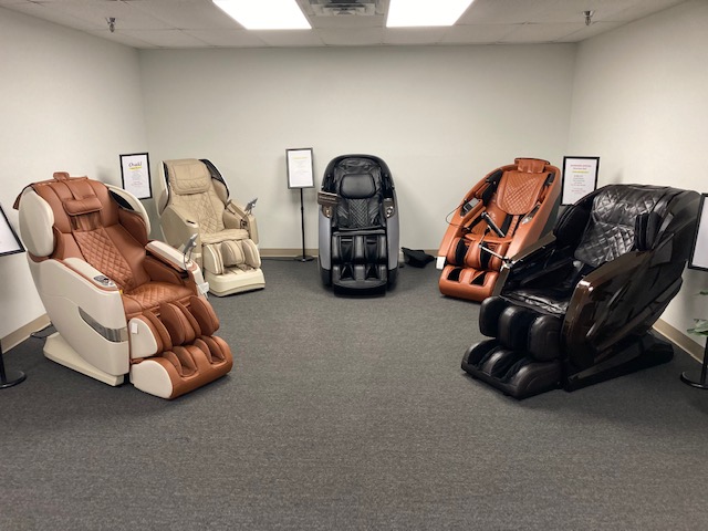 Massage Chair Showroom in Sarasota, Florida