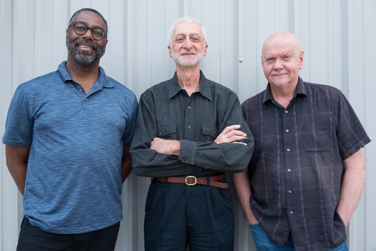 Pianist Armen Donelian (center) with his trio-mates, drummer Dennis Mackrel and bassist Jay Anderson. (Photo: Rudy Lu)