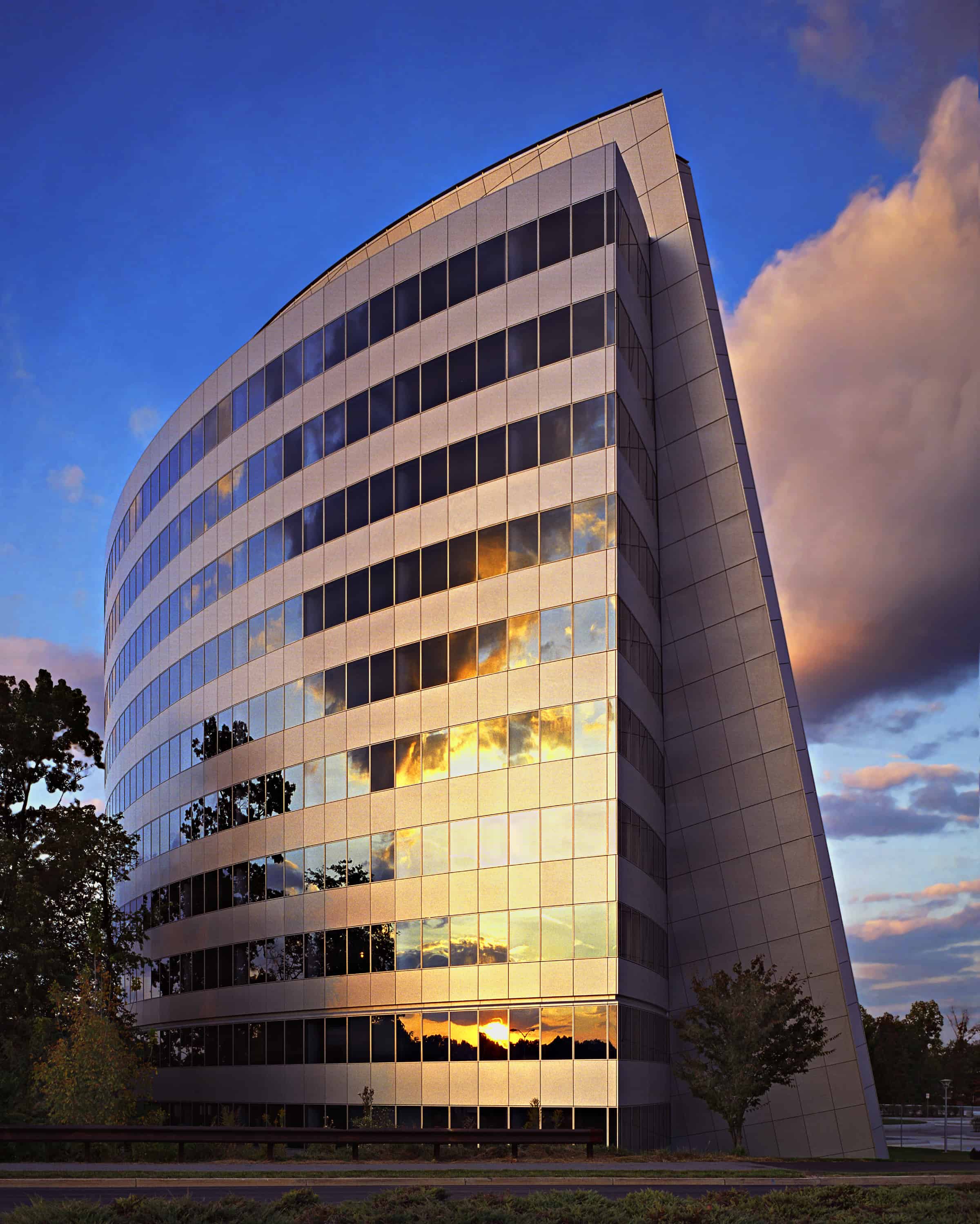 The Tower Building at 1101 Wootton Parkway in Rockville, Maryland, photo credit to Berner Sanker