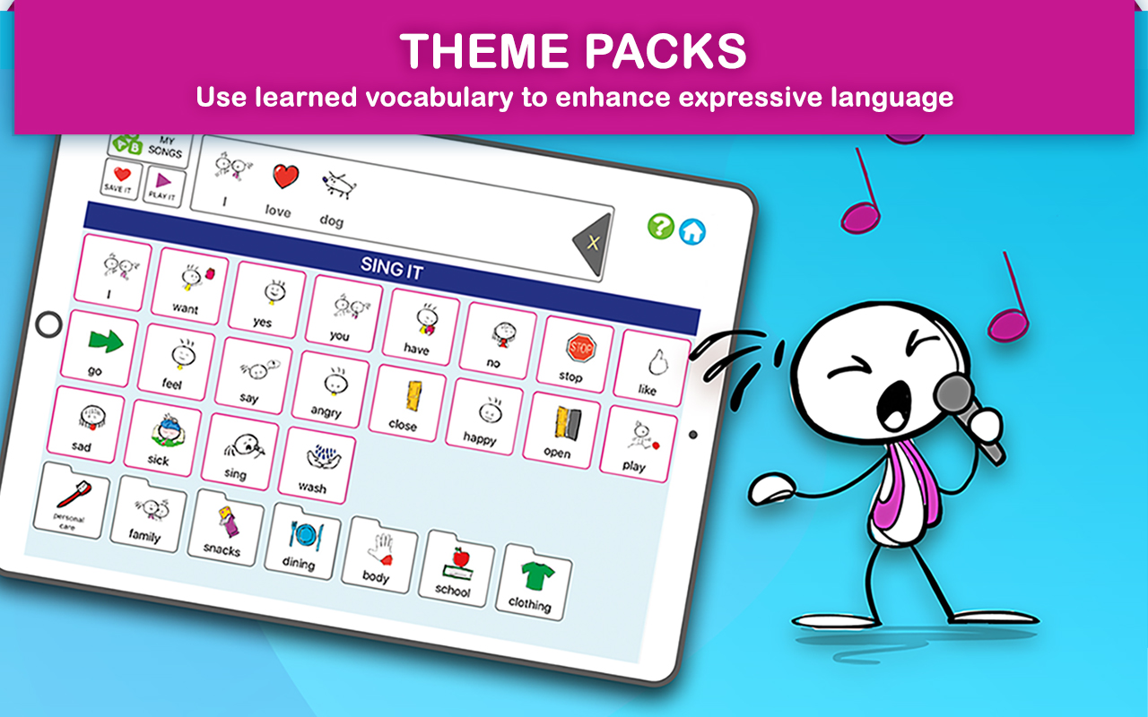 Wide variety of Theme Packs with dozens of songs