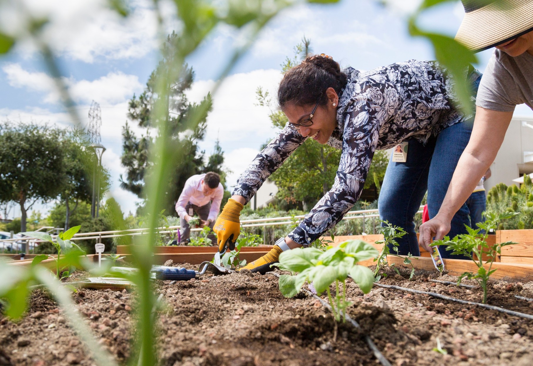 92% felt a reduction in their stress level from participating in the gardening program.