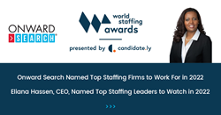 Thumb image for Onward Search and CEO Eliana Hassen Recognized at World Staffing Awards