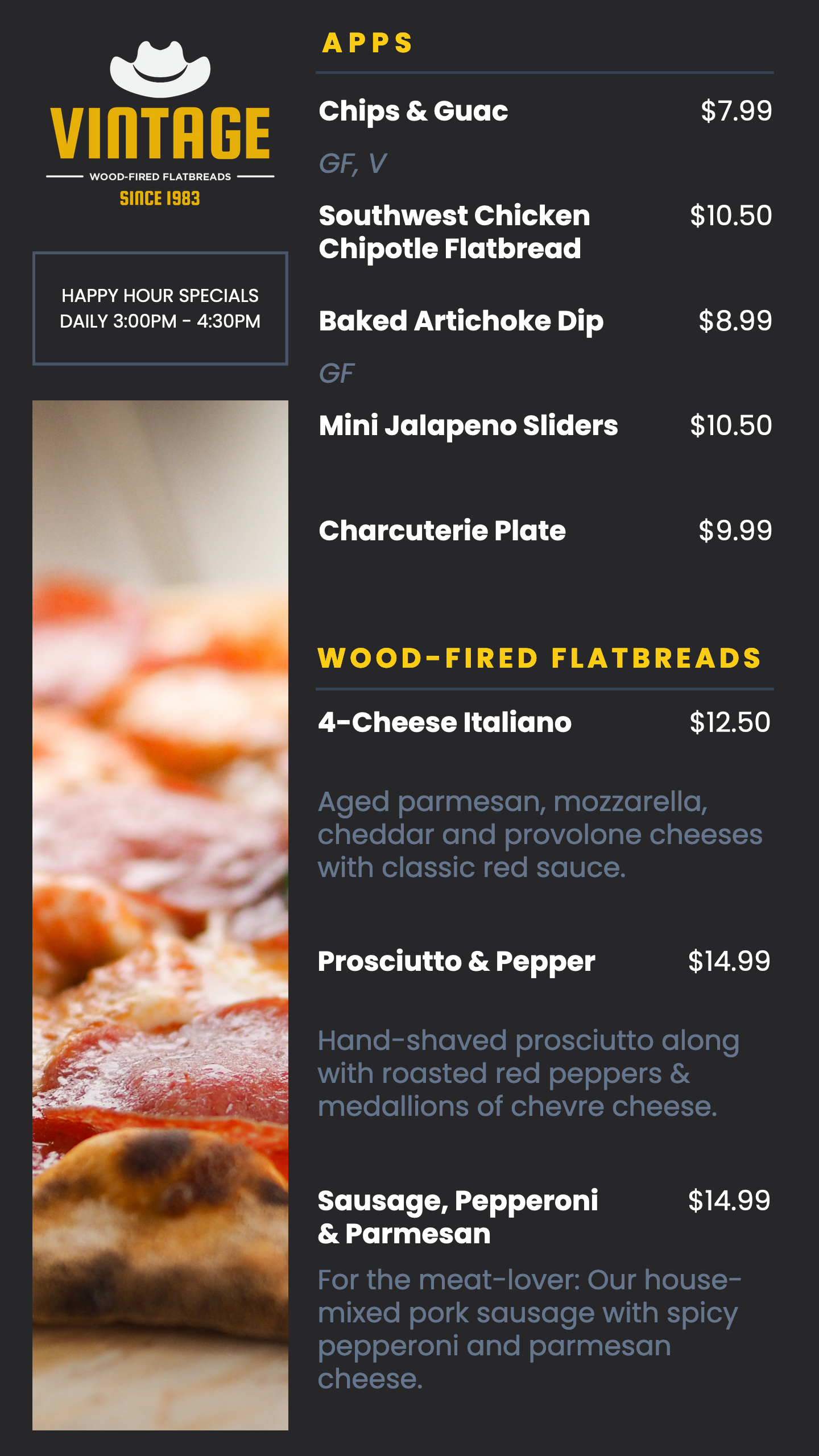 Menu Board Template