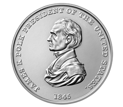 Thumb image for Presidential Silver Medal Honoring James K. Polk Available On February 14
