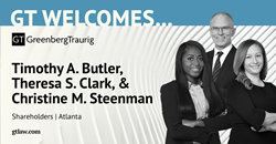 Thumb image for Greenberg Traurig Adds Shareholders to Key Practice Areas in Atlanta Office