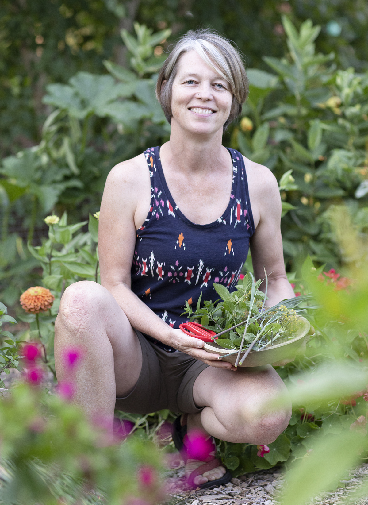 Megan Cain, the Creative Vegetable Gardener