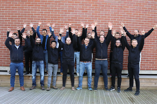 The SaaShop team celebrates their Pipedrive EMEA Partner of the Year Award