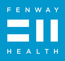 Square blue & white Fenway Health logo