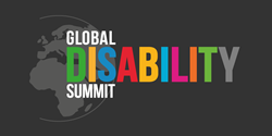 Logo of the the Global Disability Summit