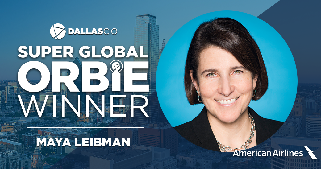 Super Global ORBIE Winner, Maya Leibman of American Airlines