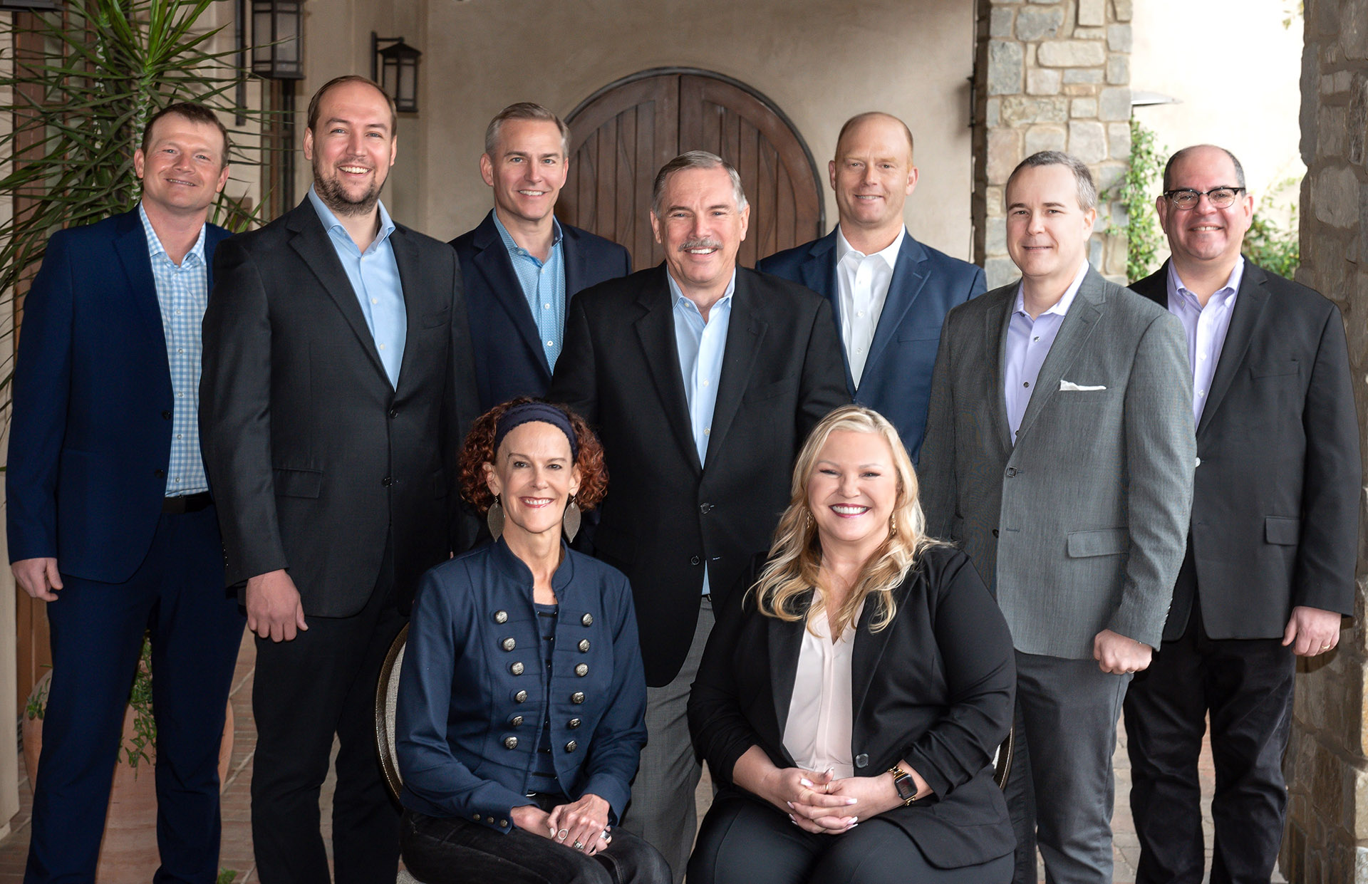T3 Sixty Partners -  (Top row from left) Travis Saxton, Tinus Swanepoel, Dean Cottrill, Stefan Swanepoel, Paul Hagey, Jack Miller, Mitch Robinson, (Bottom row from left) Kelly White, Darlene Lyons.