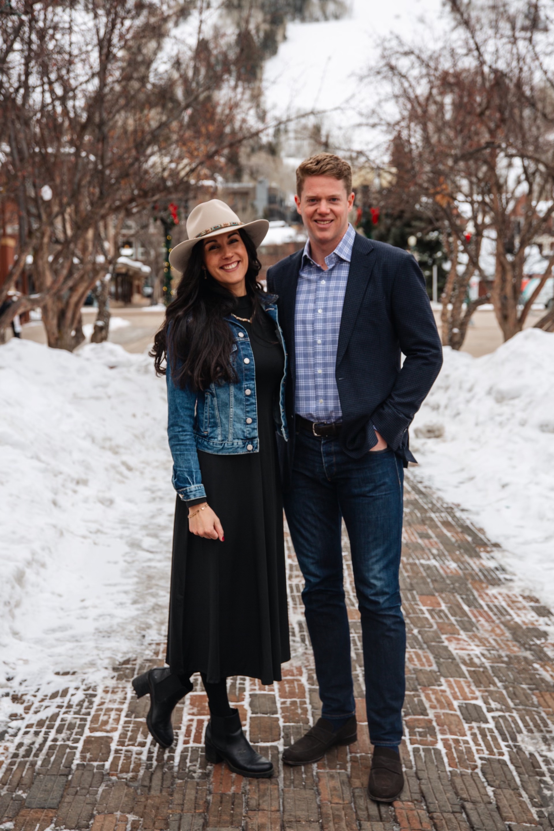 John and Lucie in Aspen