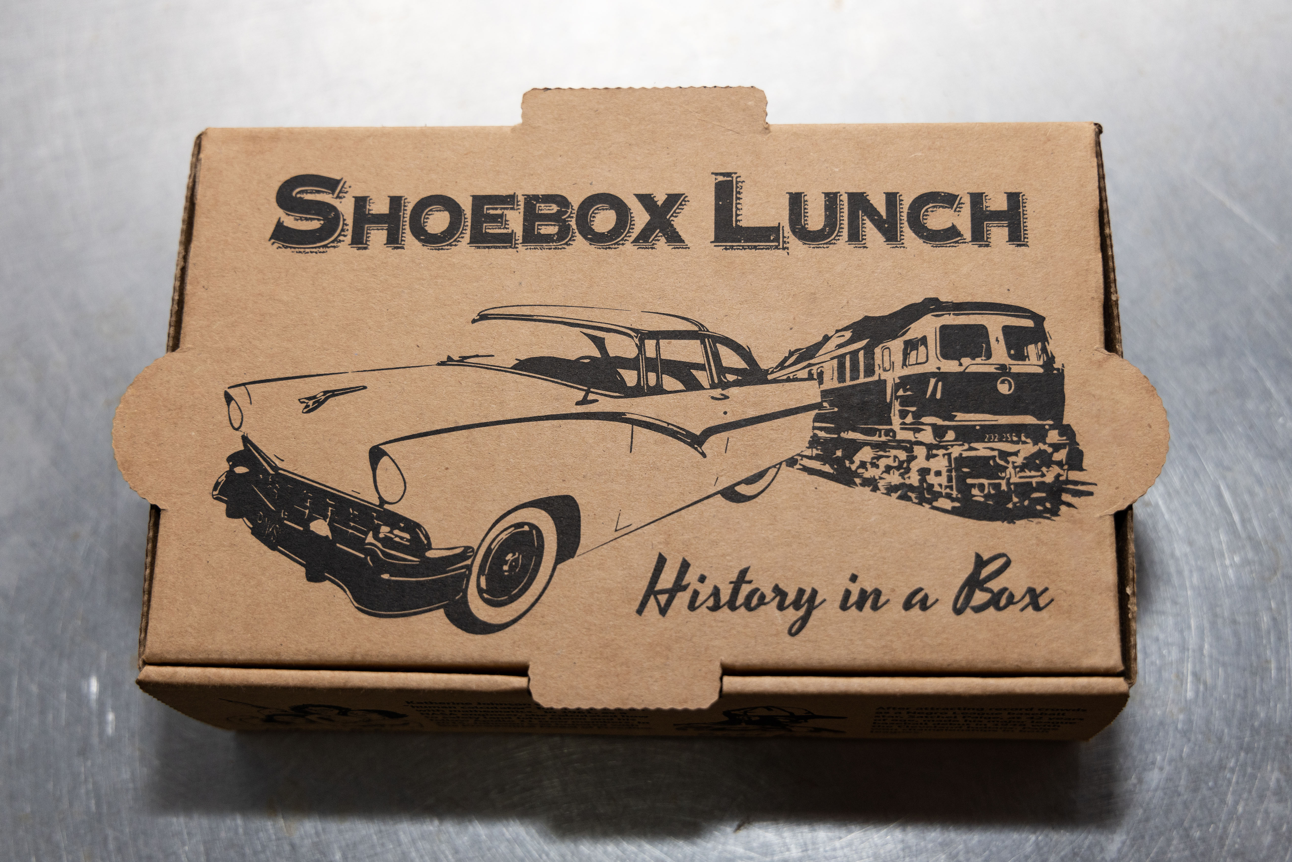 Old Country Store provided a "Shoebox Lunch" decorated with several Black History facts during the Lunch & Learn series held Friday, Feb. 4, 2022.