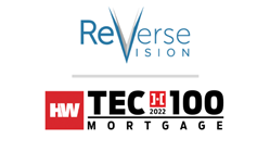 Thumb image for ReverseVision Listed as 2022 HousingWire Tech100 Mortgage Company