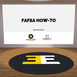 Thumb image for Help in the Metaverse: 3E and College Now Greater Cleveland Make Completing the FAFSA Easier