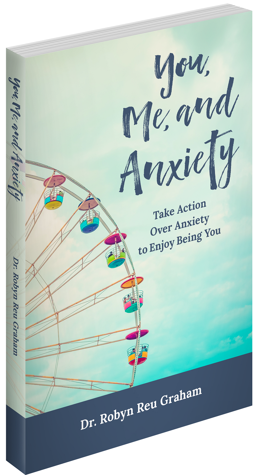 You, Me, and Anxiety: Take Action Over Anxiety to Enjoy Being You is available for purchase as both a paperback and digital book at Amazon and Barnes & Noble and as a digital book at Apple Books.