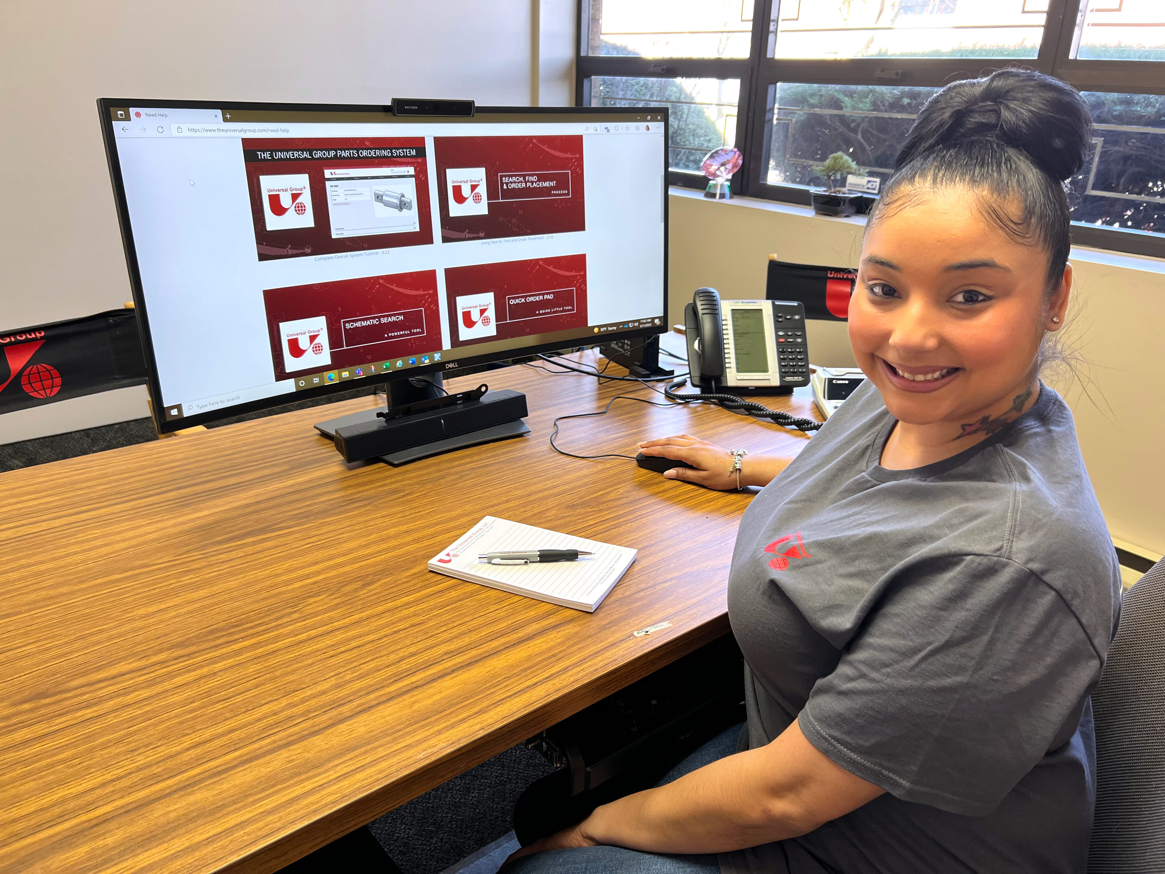 Julissa Cosme Sales Support Representative with new helpful videos from The Universal Group
