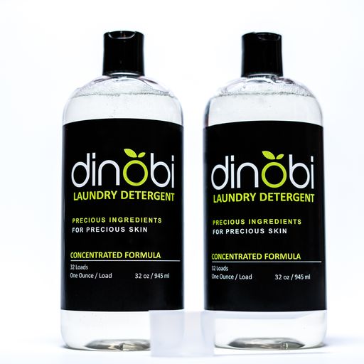 Dinobi Detergent 32 oz Recyclable Bottles
