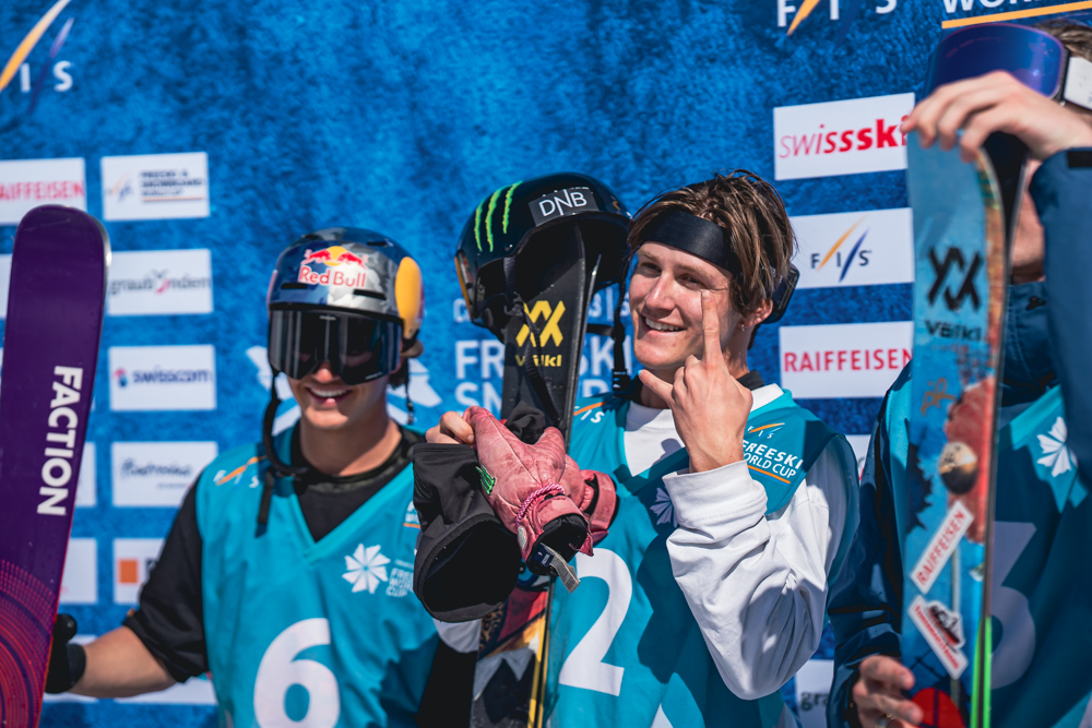 Monster Energy’s Birk Ruud Takes First Place in Men’s Freeski Slopestyle  and Earns Crystal Globe Trophy at FIS World Cup Season Finale in Silvaplana, Switzerland