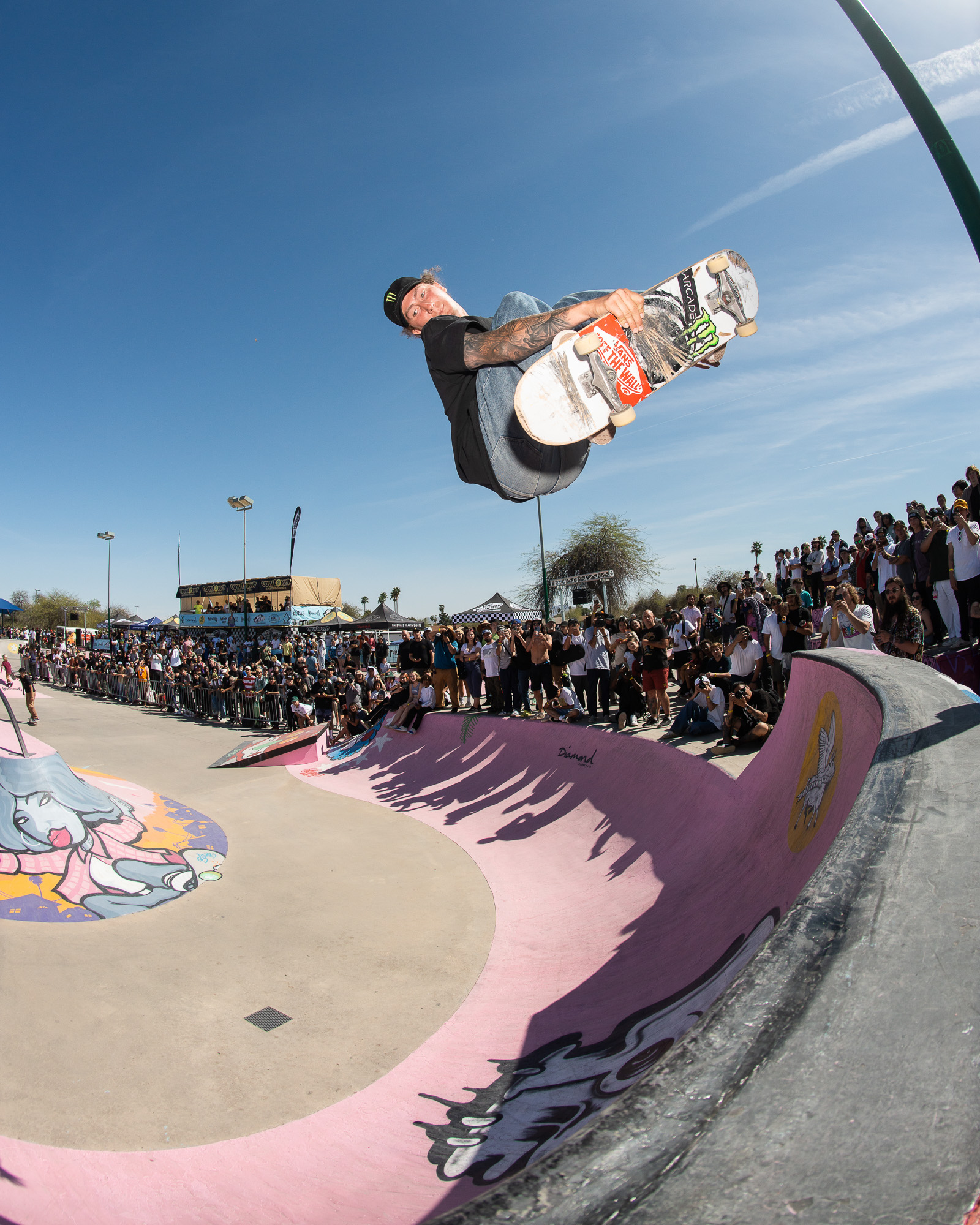 Monster Army's Liam Pace Competed in PHXAM 2022 Street Skateboarding Contest
