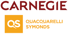 Carnegie and Quacquarelli Symonds logos