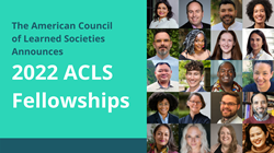 Thumb image for American Council of Learned Societies Announces 2022 ACLS Fellowships