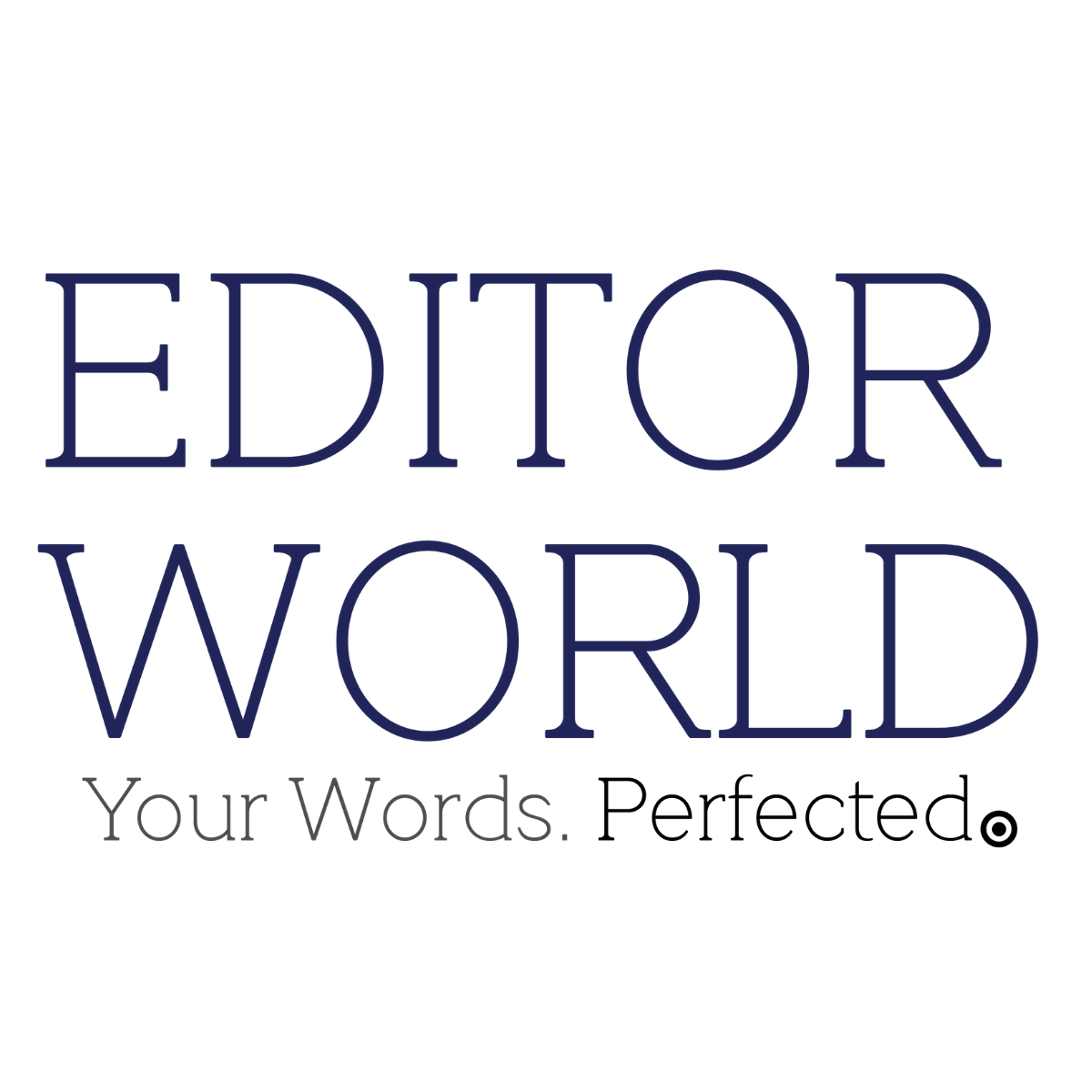 Editor World: eBook Editing Services | Logo