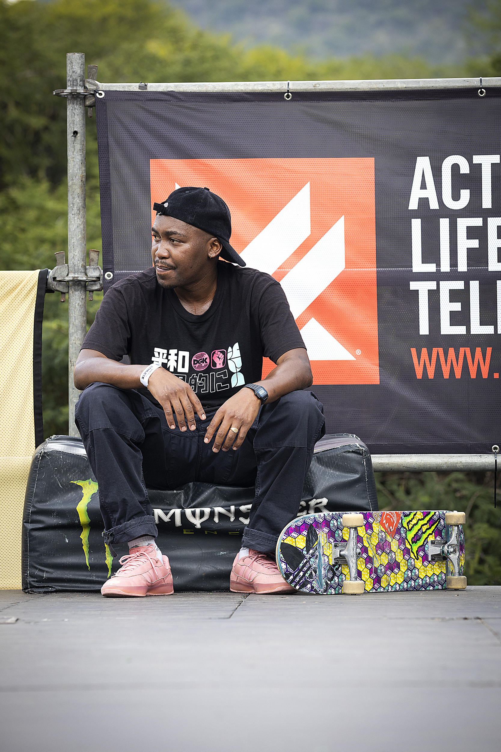 Monster Energy's Dlamini Dlamini Takes Second Place African in the African Skateboarding Championships