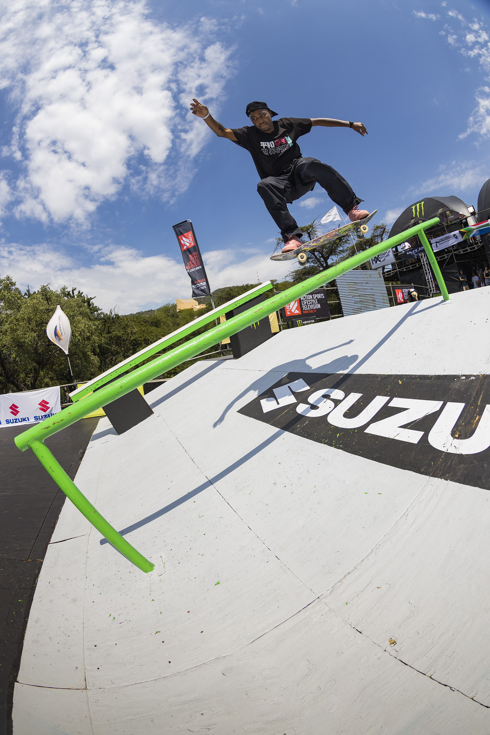 Monster Energy's Dlamini Dlamini Takes Second Place African in the African Skateboarding Championships