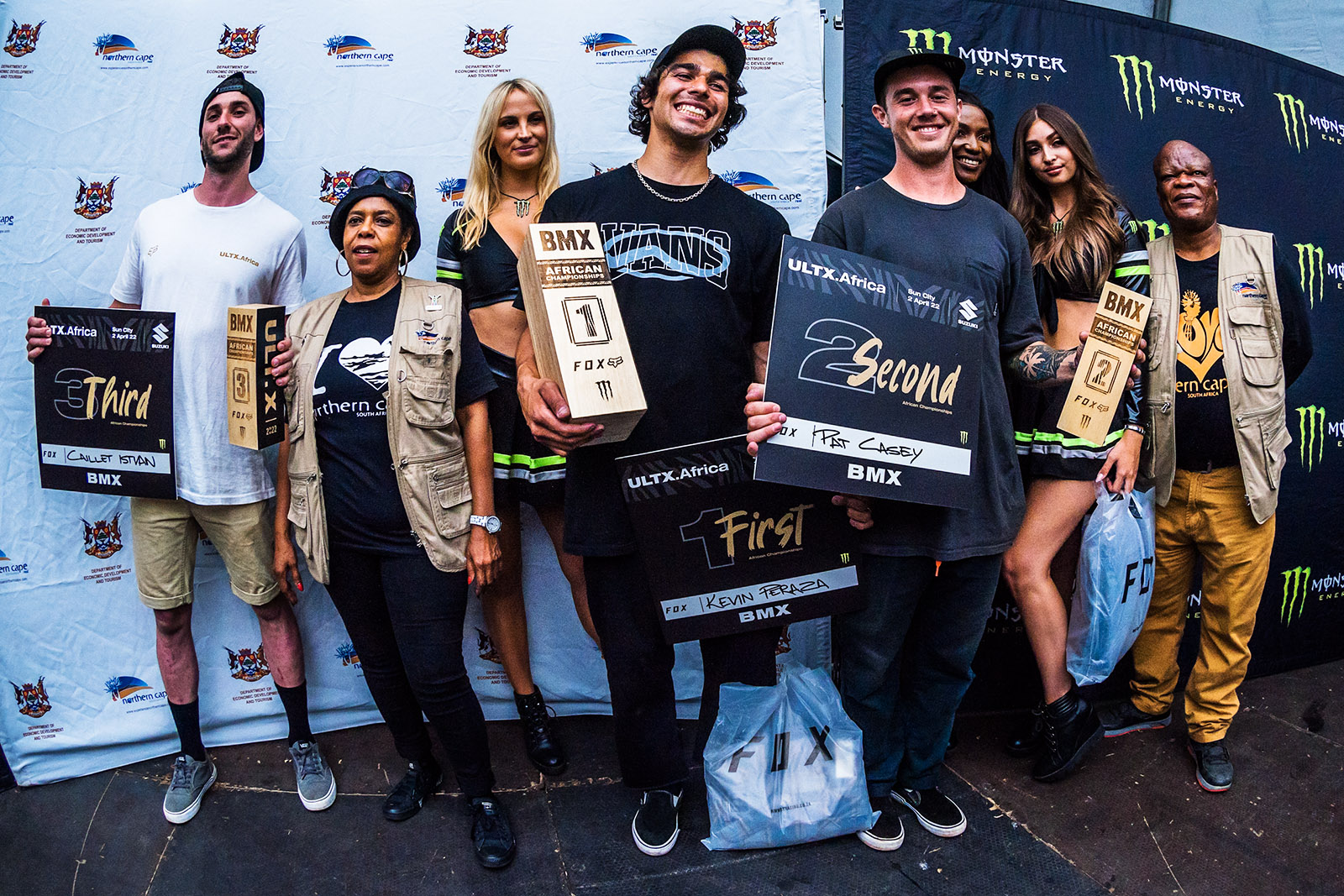 Monster Energy’s Kevin Peraza Takes First Place and teammate Pat Casey Takes Second Place in ULT.X BMX Championship in South Africa